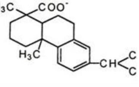 Abietate χαλκού μπουκλών φύλλων CAS 10248-55-2 90% φοίνικες μυκητοκτόνου